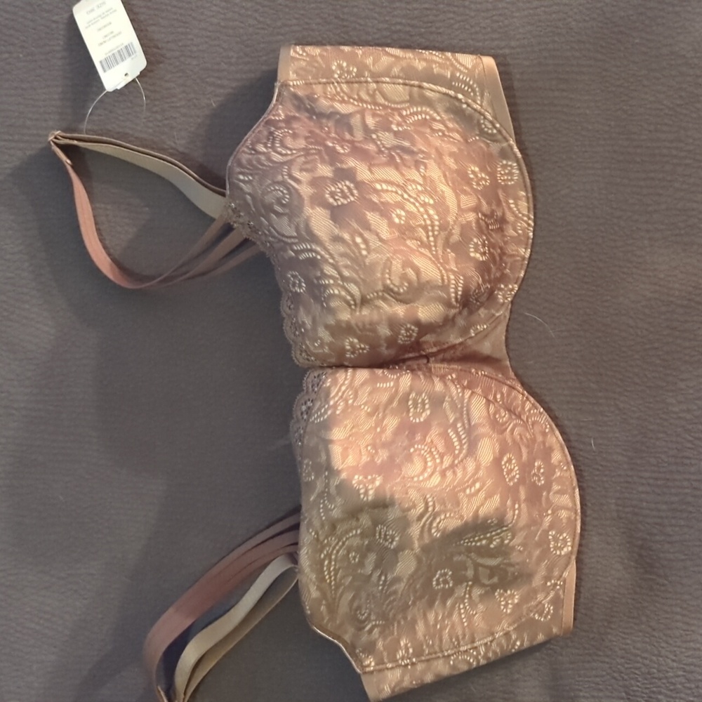 Soma Lace Bra in Tan